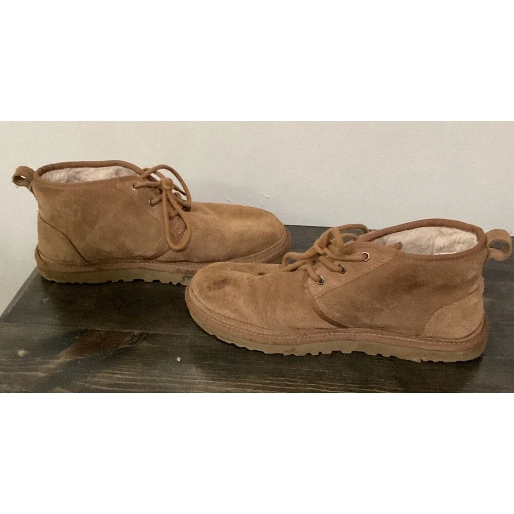 UGG Men's Suede Lace-Up Boots Size 10